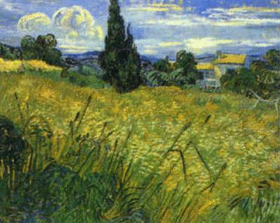 Vincent Van Gogh Blue Verts Norge oil painting art
